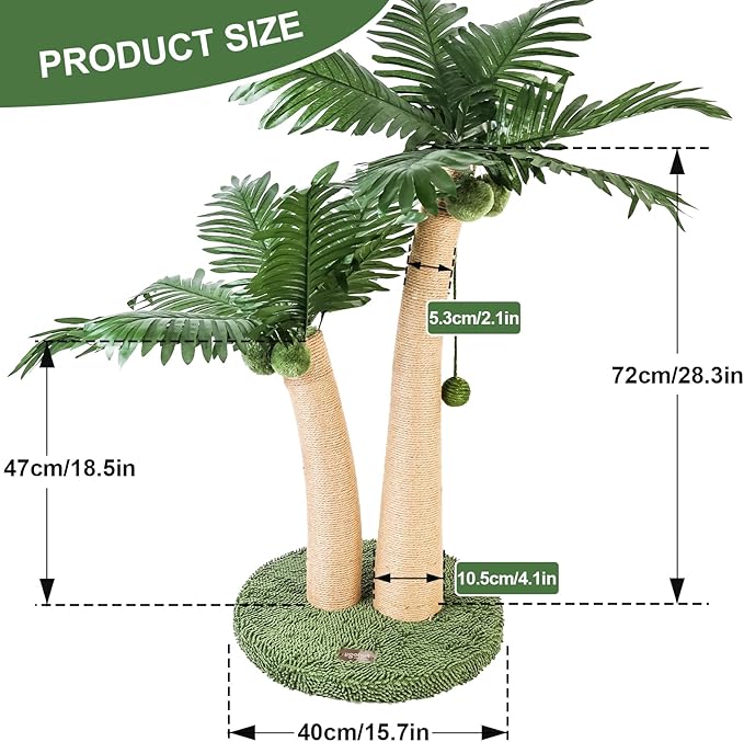 35 Inch Tall Cat Scratching Pillar