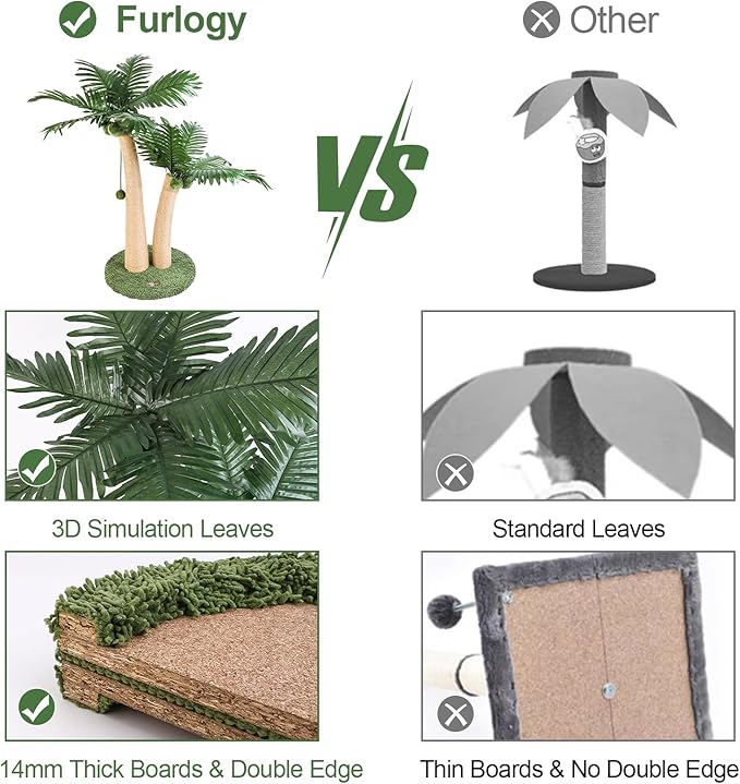 35 Inch Tall Cat Scratching Pillar