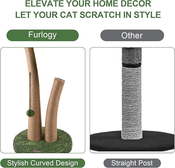 35 Inch Tall Cat Scratching Pillar