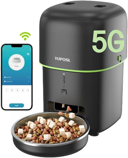 Automatic 5g Cat Food Dispenser