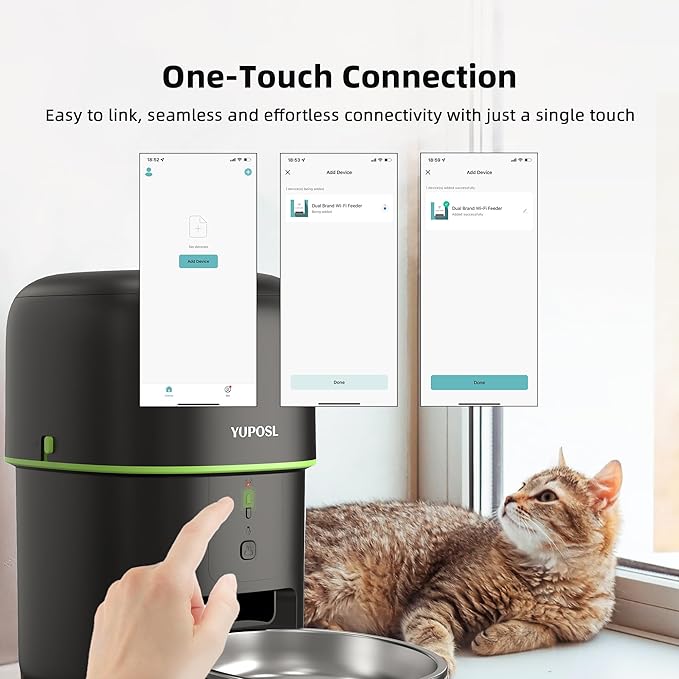 Automatic 5g Cat Food Dispenser