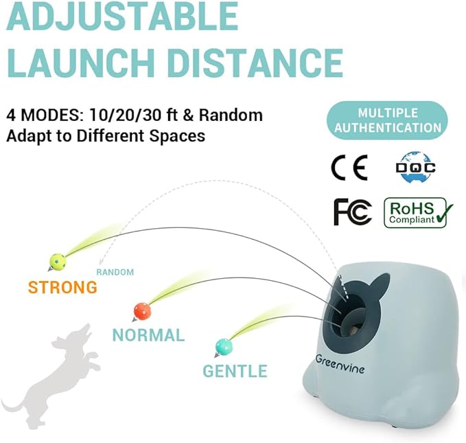 Automatic Dog Ball Launcher For Large Dogs