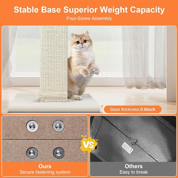 Cat Scratching pillar 33 Inch