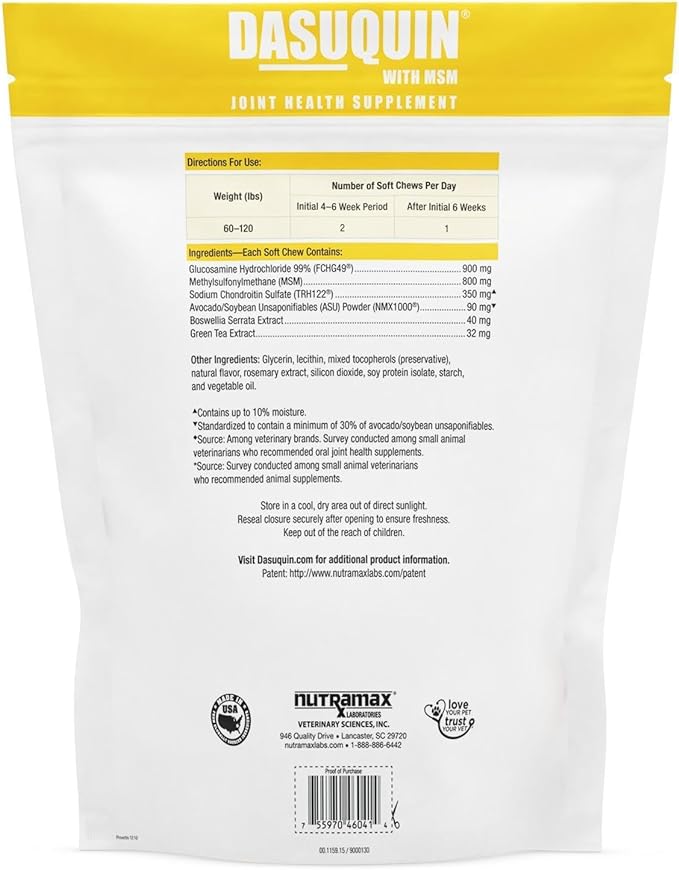 Dasuquin Joint Health Supplement for Large Dogs