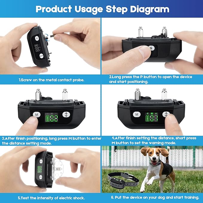 wireless electronic dog fence 2025