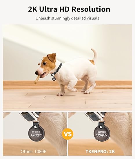 2K Pet Camera Treat Dispenser